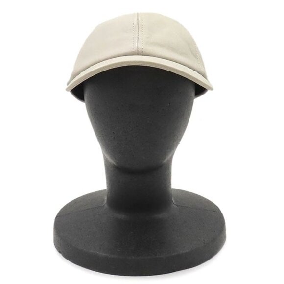 Bottega Veneta Cap Chino Print Nubuckles Cles Leather Light Beige S Hat Light main image 4